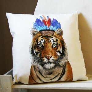 tiger cushion